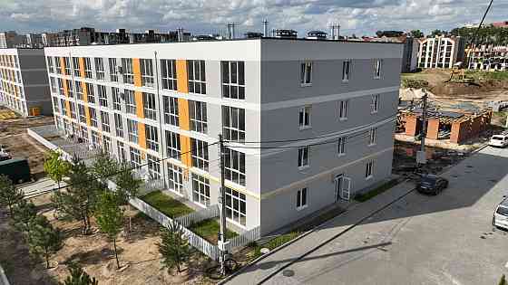 Світла, комфортна квартира 30,8 м² із панорамними вікнами в новобудові Святопетрівське (Києво-Свят.р-н)