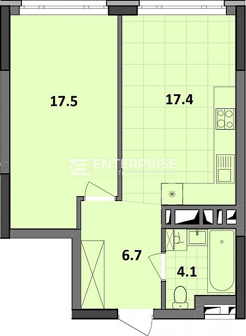 Продаж 1к квартири в ЖК Діброва Парк вул. В. Некрасова Київ - зображення 1