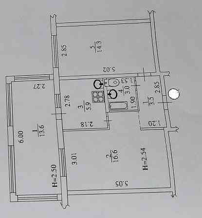 2-у кімн. кв., метро 23 Серпня (403496) Харьков