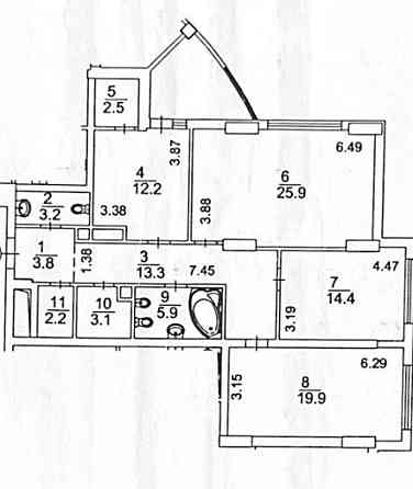 ЖК Покровський Посад Поділ/3х кімн.кв. Четвертий поверх/Дорогий Ремонт Київ