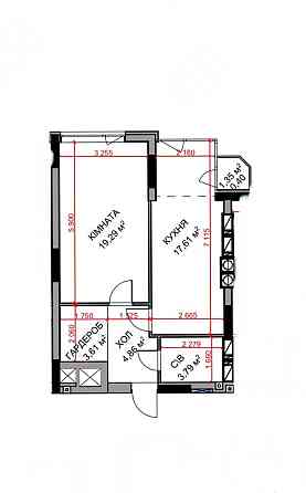 Топ! Євродвокімнатна квартира з видом на ліс! Гостомель