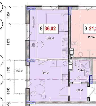 Однокімнатна квартира м. Теремки Київ