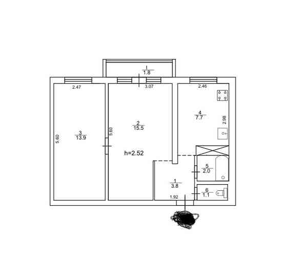 продаж 2к квартири Гарний ремонт і меблі Воскресенка Дніпровський Київ