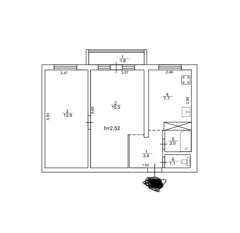 продаж 2к квартири Гарний ремонт і меблі Воскресенка Дніпровський Київ - зображення 2