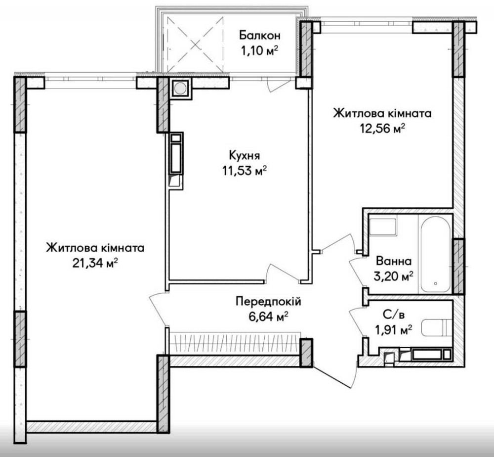 Увага!СТАРТ продажів нового будинку. 43 000грн/м2. Відділ продажів Ирпень - изображение 7