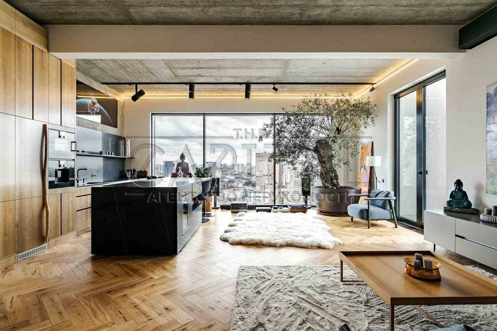 Перша Оренда Пентхаус 3к Паньківська Голосіївський Auroom Тераса 189м2 Киев - изображение 1