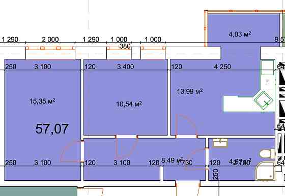 Продаж квартири в новобудові біля Епіцентру м. Калуш Калуш
