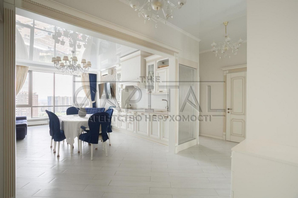 Стильна 3-кімнатна квартира 99 м² в ЖК RiverStone з ремонтом, технікою Київ - зображення 6