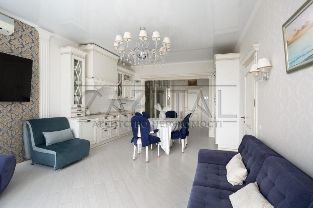 Стильна 3-кімнатна квартира 99 м² в ЖК RiverStone з ремонтом, технікою Київ - зображення 4