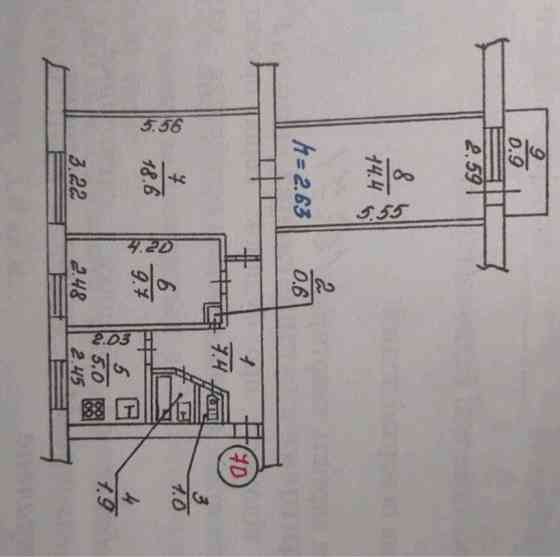 Продажа трехкомнатной квартиры Театральная 3кк Ингульский район Николаев