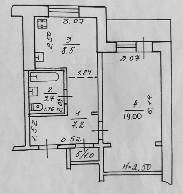 У продажу квартира 1 кім (403504) Харьков - изображение 3
