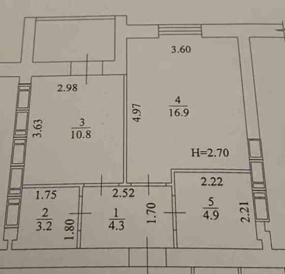 ЖК Гидропарк 3 этаж 42 м2 Продам 1 комн. квартиру РА Харьков