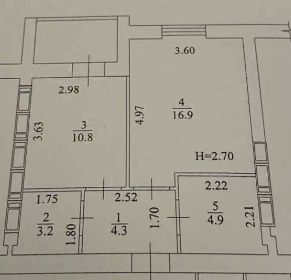 ЖК Гидропарк 3 этаж 42 м2 Продам 1 комн. квартиру РА Харьков - изображение 1
