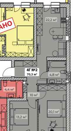 ‼️‼️Продаж 2к квартири,Встигни до завершення розтермінування‼️‼️ Буча