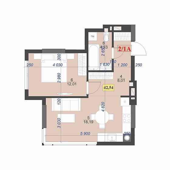 Продаю квартиру в центрі міста ЖК "Light Home" Івано-Франківськ
