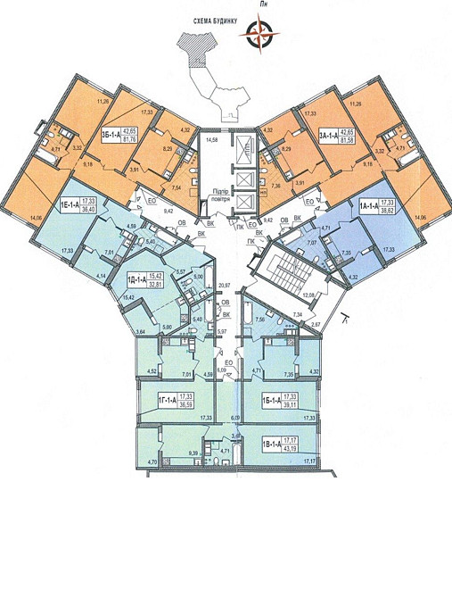 Без %  1 кім квартира Милославська 18 єОселя єВідновлення Київ - зображення 3