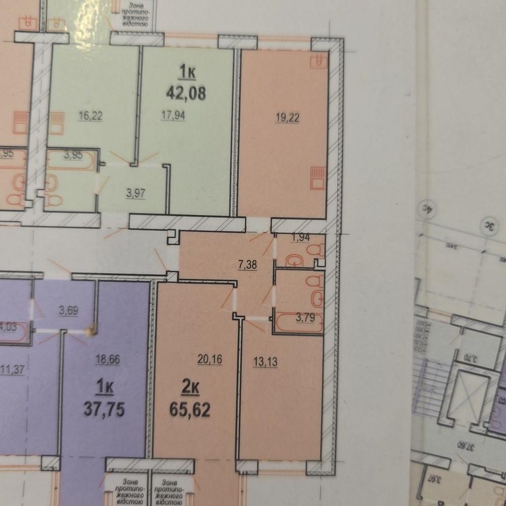 2к ЖК Староміський,  2 поверх, можна робити ремонт Винница - изображение 8