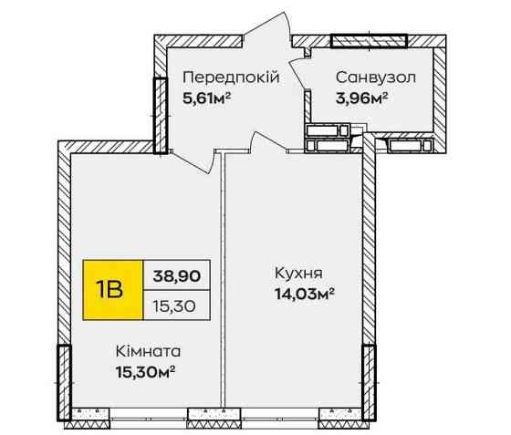 1-кімнатна з ремонтом під замовлення — ЖК «Синергія Київ», Позняки Київ