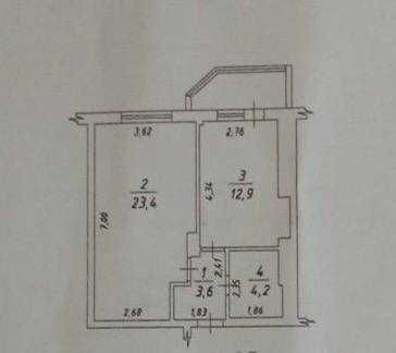 ЖК Вернисаж. Королева. 48 м Ремонт. 8 этаж Odesa - photo 8