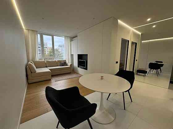 Без %Аренда 1к квартири дизайнерский ремонт 4этаж 40м2 паркинг бассейн Київ