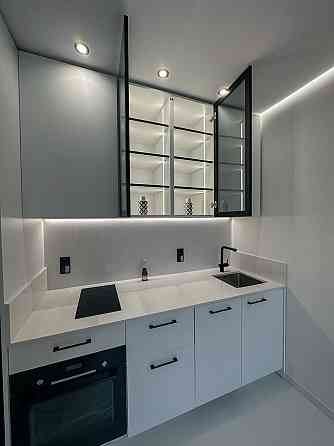 Без %Аренда 1к квартири дизайнерский ремонт 4этаж 40м2 паркинг бассейн Київ