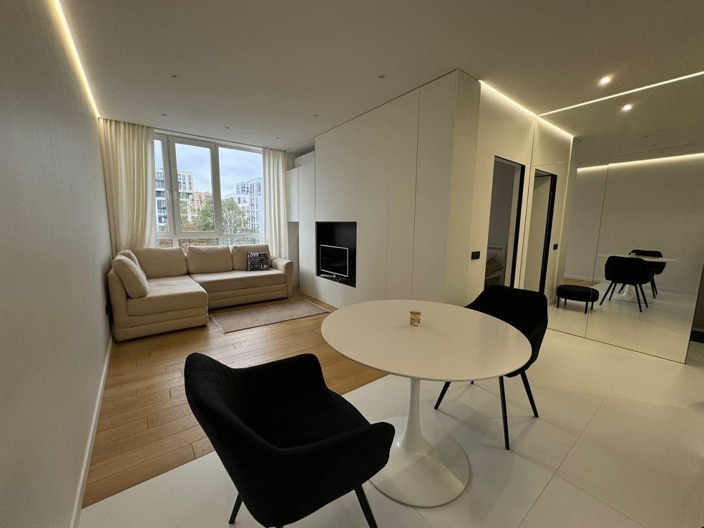 Без %Аренда 1к квартири дизайнерский ремонт 4этаж 40м2 паркинг бассейн Киев - изображение 6