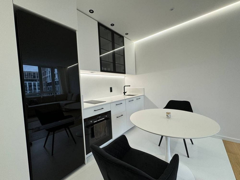 Без %Аренда 1к квартири дизайнерский ремонт 4этаж 40м2 паркинг бассейн Киев - изображение 5