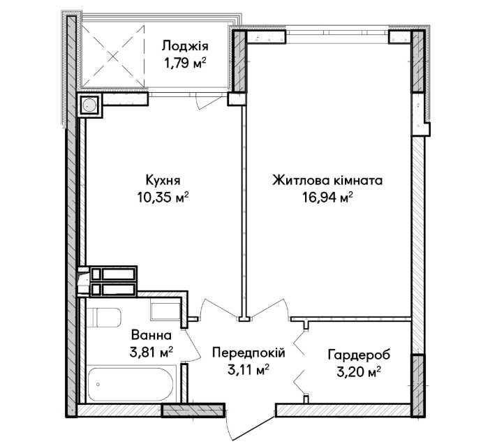 Продаж відкрито! 35 буд ЖК Синергія Сіті - 1к квартира 42 000грн/м2 Ирпень - изображение 5