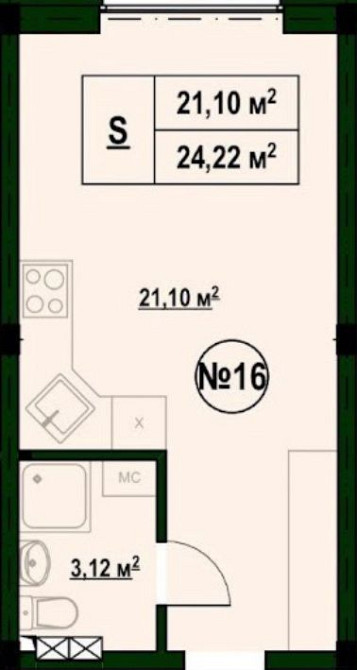 Продаж квартири від забудовника!Оформл.право власності,Дарницький р-н Київ - зображення 5