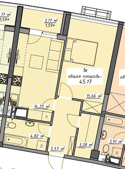 Атмосфера/Аркадия‼️1-к квартира, 0% комиссия Odesa - photo 8