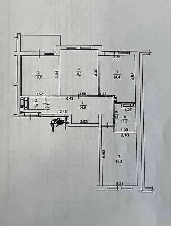 Продаж 3-х кімнатної  квартири в ЖК Нивки Парк Київ