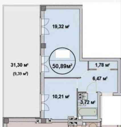 55тыс‼️ЖК ФЕЛИЧИТА‼️50 м2 под чистовую отделку ТОРГ Харьков