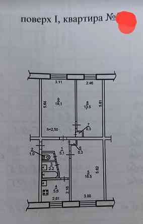 Продаж 3к квартири вул. Г. Мазепи (Софії Ковалевської) образцовий Днепр