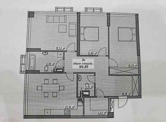 Продам 3-комнатную квартиру в ЖК Атмосфера Odesa