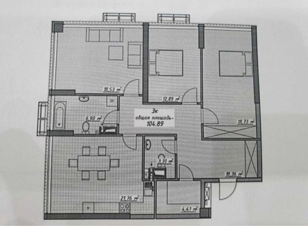 Продам 3-комнатную квартиру в ЖК Атмосфера Odesa - photo 1