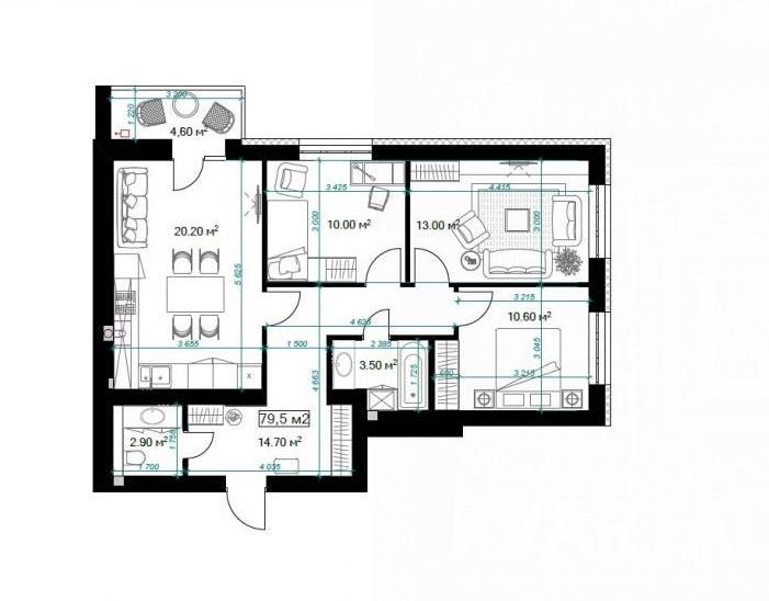 Центральний парк! Преміум Житло! Укриття! Підземний паркінг! Ирпень - изображение 1