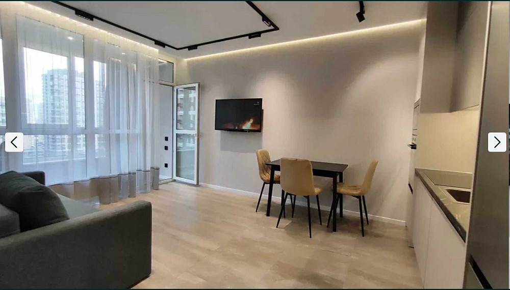 Оренда 1к 45м. ЖК Варшавський 2. вул.Родині Кристерів 16.Вікна у двір Київ - зображення 3