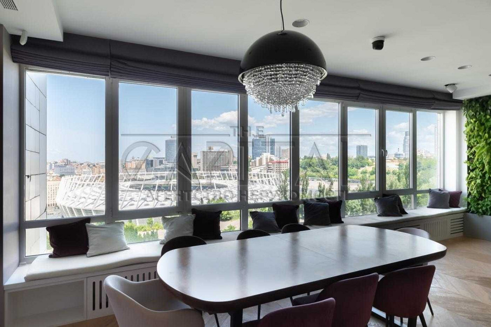 ЛУЧШИЙ ВИД В КИЕВЕ НА НСК! Аренда в клубном доме Chelsea Tower! 230м2 Киев - изображение 1