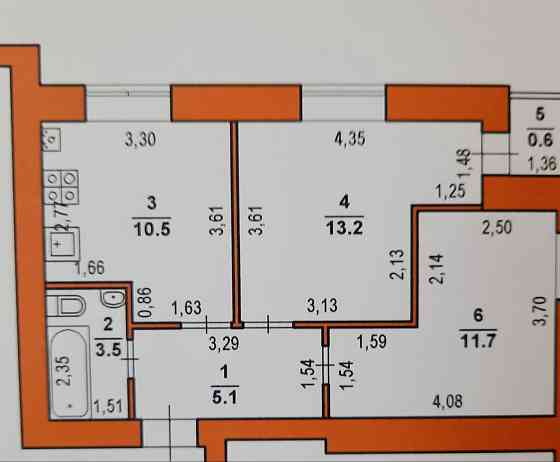 Продам 2 кім. квартиру з ремонтом та меблями Луцк