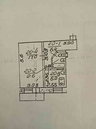 Продам 1 комнатную квартиру под ремонт на пр.Богдана Хмельницкого Днепр