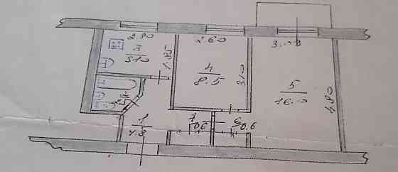Продаж 2-кімн. кв., під ремонт, з будматеріалами, 5700 у.о. Краматорськ