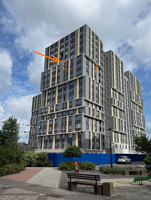 Квартира з краєвидом в ЖК “One House”, 3-кімнатна, 87,7  кв.м. Вишневое - изображение 3