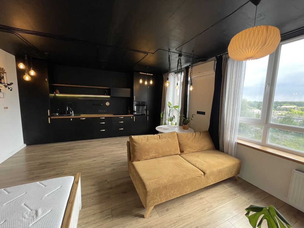 БЕЗ%! Оренда 1-кімнатної квартири в еклектичному стилі. ЖК Краєвидний Крюківщина - зображення 8