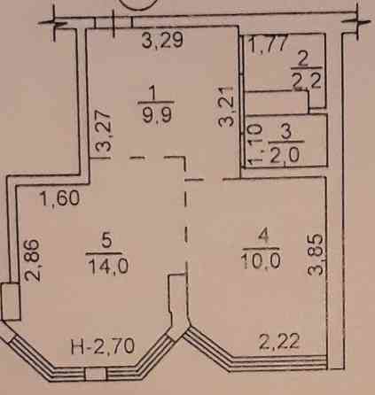 1 к. квартира 38 кв.м в ЖК "Новая Европа" Odesa