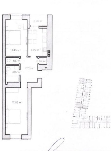 Продаж 2-х кімнатної квартири, 59м2, солодка ціна,ЖК Авіатор 2 Ірпінь - зображення 8