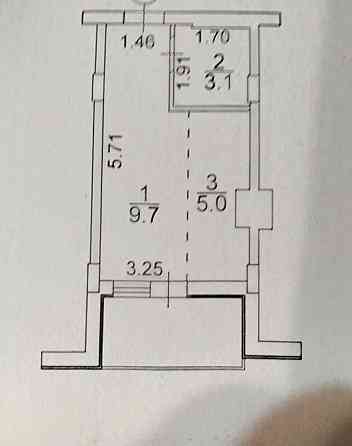 ‼️Г. Бочарова. #Студия  Жилой Дом 4/6 этаж Odesa