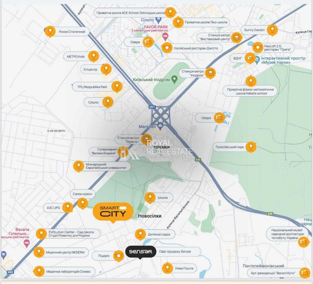 Продажа квартиры Новосёлки 1-комнатная 36м2 Smart City Sensar Дисконт Київ - зображення 6