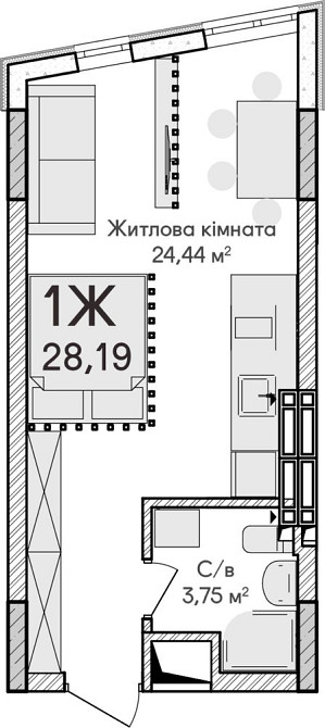 Готова квартира у жк Синергія сіті! 29000$! Топ пропозиція! Ирпень - изображение 8
