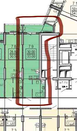 Продам квартиру студию в ЖК Посейдон (смарт, студія) Odesa