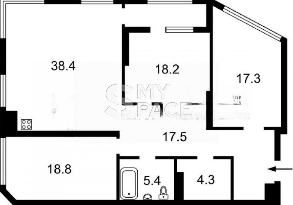 СУПЕРВИДОВА 3кімн ЖК Зарічний, 124м2 з паркомісцем БЕЗ КОМІСІЇ Київ - зображення 4